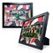 iFrame Commemorative Sports Athletics Frames I Fits 5x7 Photograph, Real Wood Black Finish, Desktop, Table Or Wall Mount I Shatterproof Plexiglass I Made in the USA